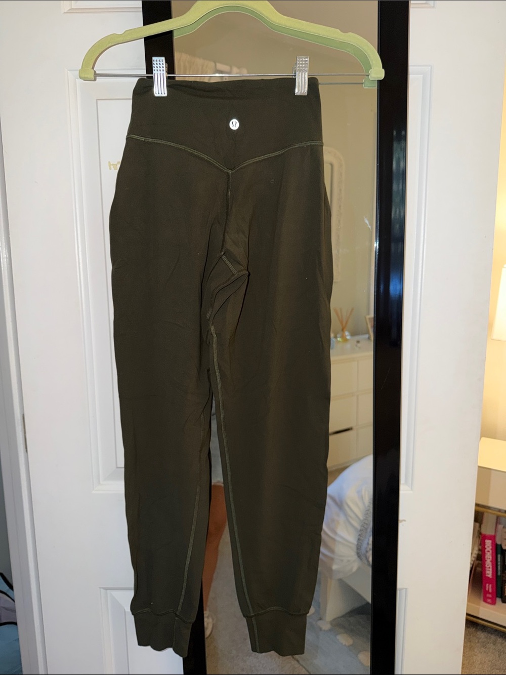 lululemon athletica Olive Green Track Joggers